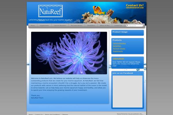 natureef.com site used BlankSlate
