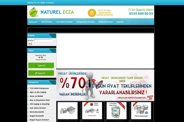 Khaaos theme site design template sample