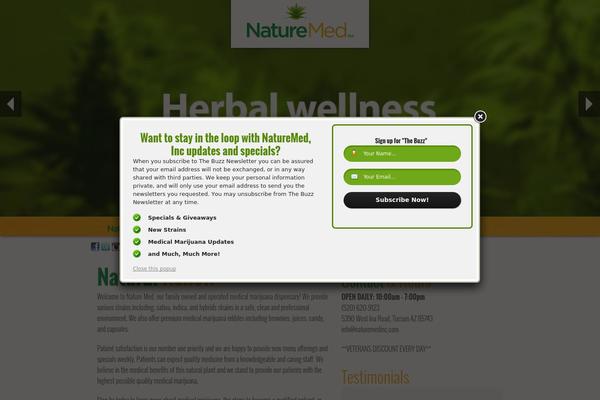 Site using Arscode-ninja-popups plugin