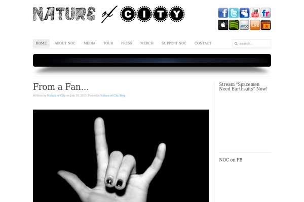 Nano2 theme site design template sample