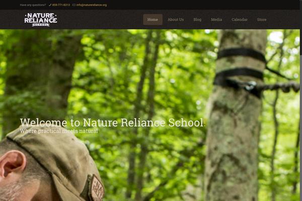 Academy theme site design template sample