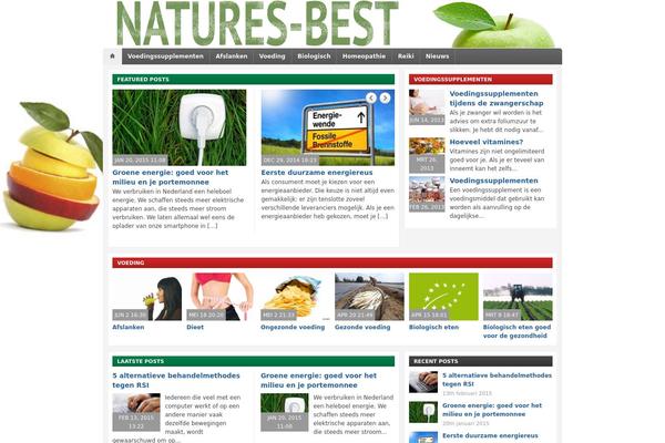 Telegraph theme site design template sample