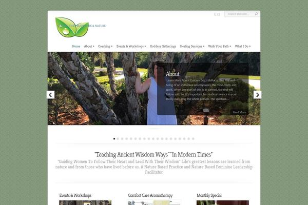 Chameleon theme site design template sample