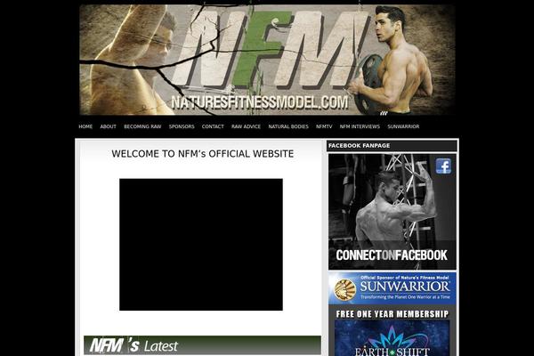 Scarlett theme site design template sample