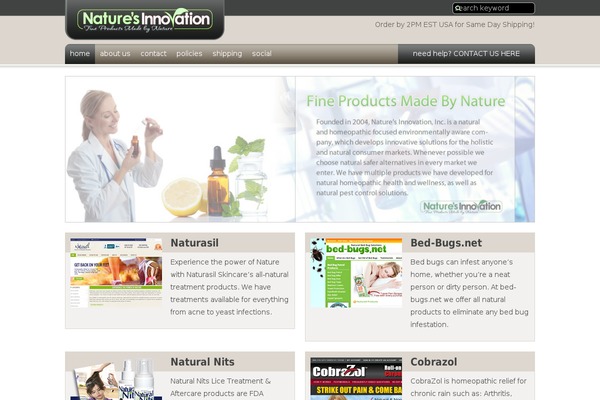 Mad theme site design template sample