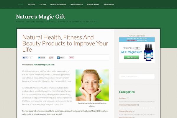 Site using Floating Social Bar plugin