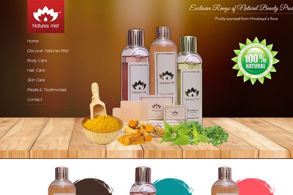 natures theme websites examples