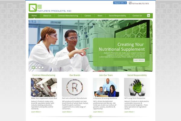 Site using GPP Slideshow plugin