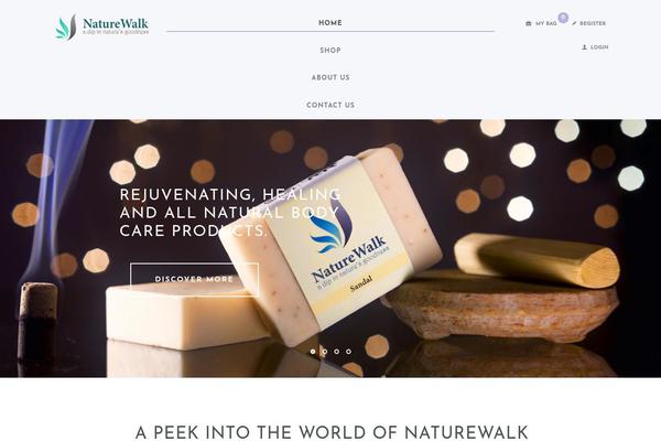 Soapery theme site design template sample