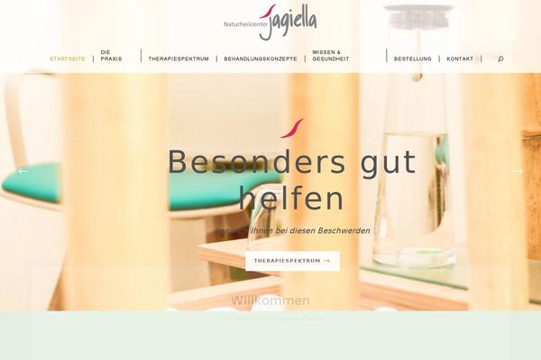 Hudsonwp theme site design template sample