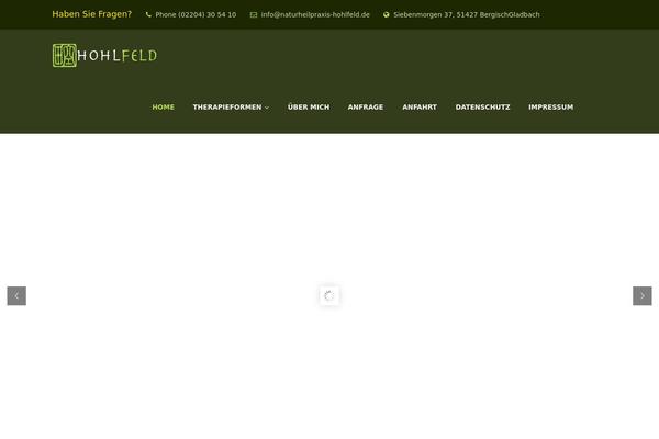 Healthcoach theme site design template sample