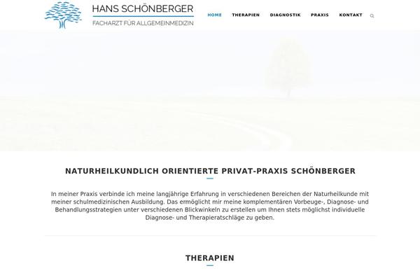 Bridge Child theme site design template sample