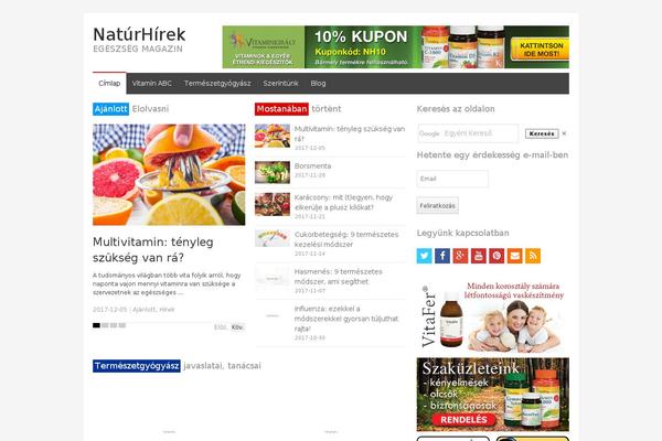 Htmag theme site design template sample