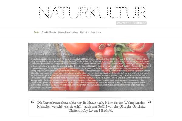 Evolution theme site design template sample