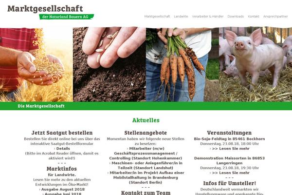 naturland-markt.de site used Marktgesellschaft