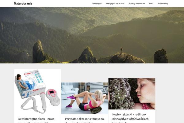 Blogrid theme site design template sample