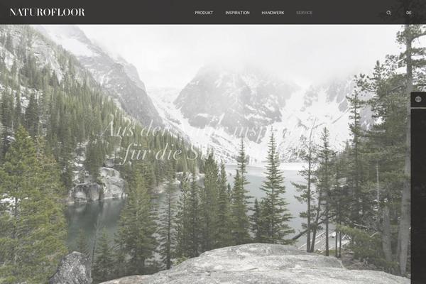 Ronneby-child theme site design template sample