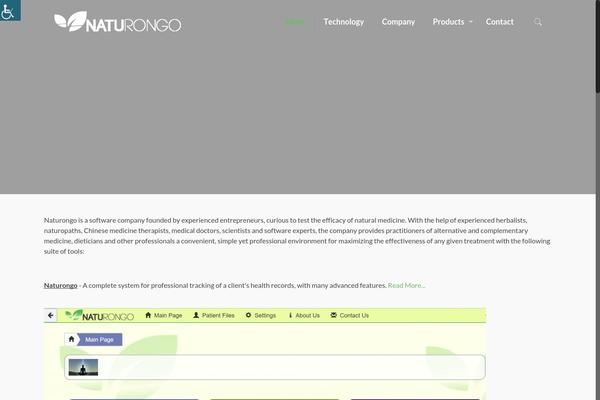 Site using Wp-accessibility-helper plugin