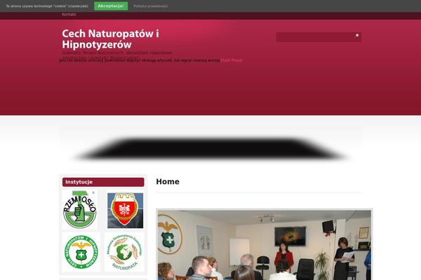 Oria theme site design template sample