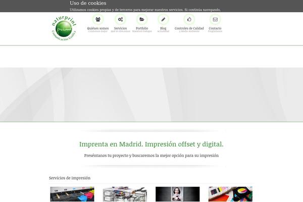 Million theme site design template sample