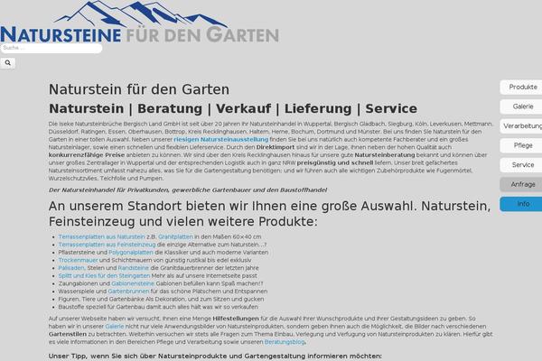 naturstein-garten.de site used Biotopic
