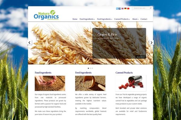 Chameleon theme site design template sample