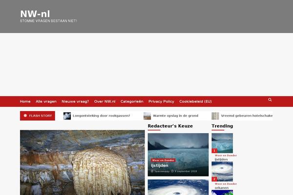 CoverNews theme site design template sample