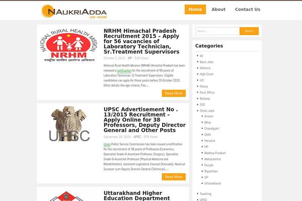 naukriadda.in site used Thevoice