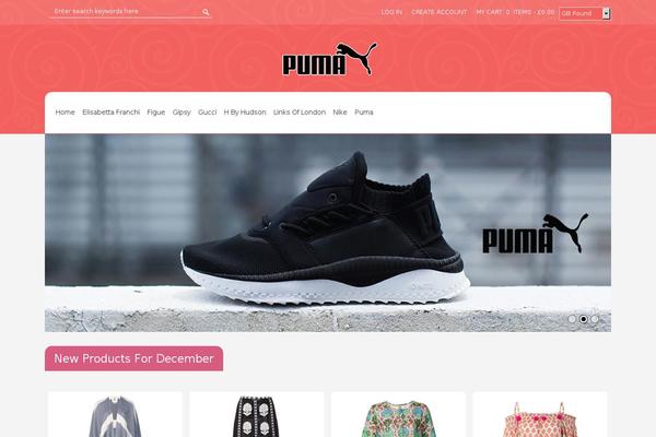 SuperMag theme site design template sample