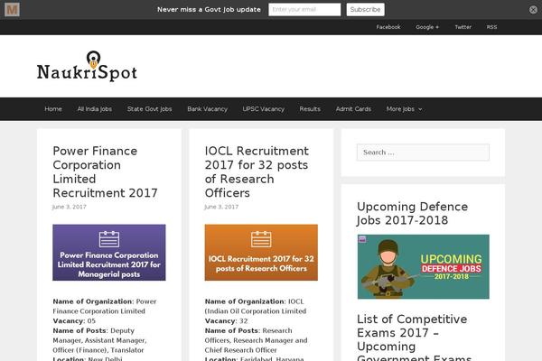 Site using Data Tables Generator by Supsystic plugin