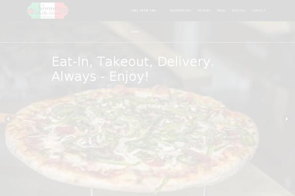 Ark-child theme site design template sample