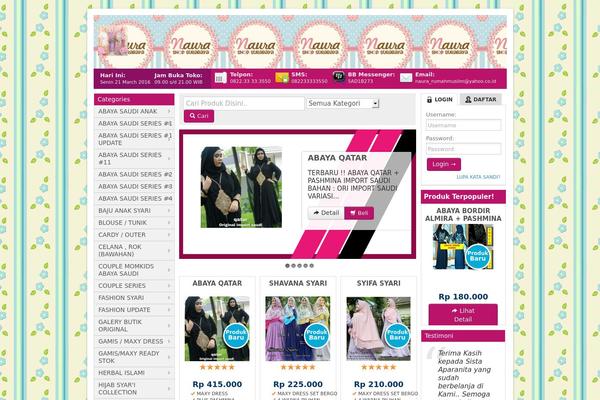 naurashopsurabaya.com site used Smart-tokov3-3