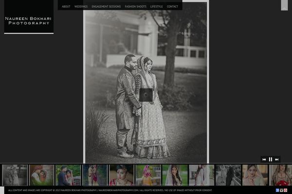 naureenbokhariphotography.com site used Invictus_2.6.6