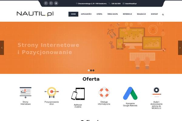Infinity-seo theme site design template sample