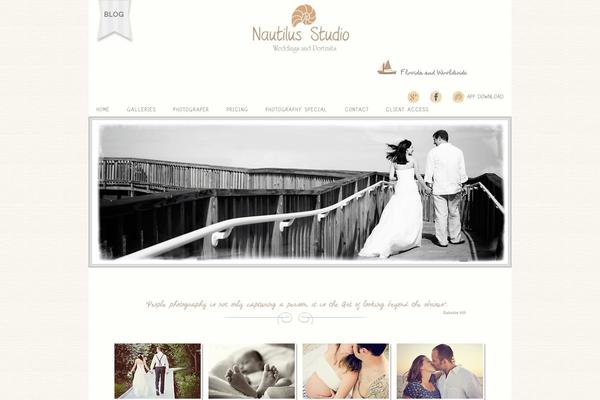 Prophoto4 theme site design template sample