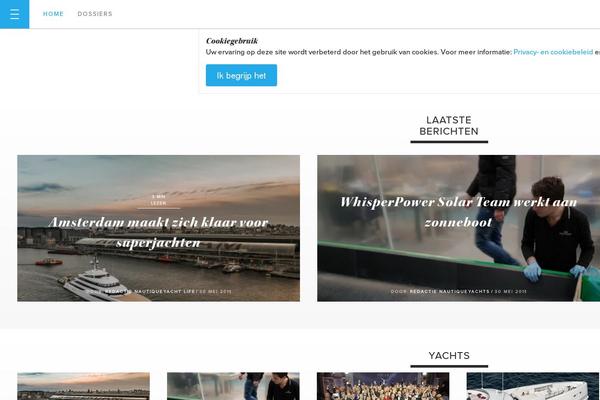 Resolute theme site design template sample