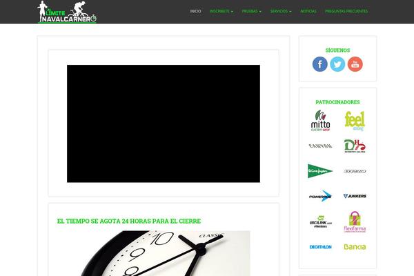 Sparkling theme site design template sample