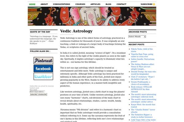 CutLine 1.4 theme site design template sample