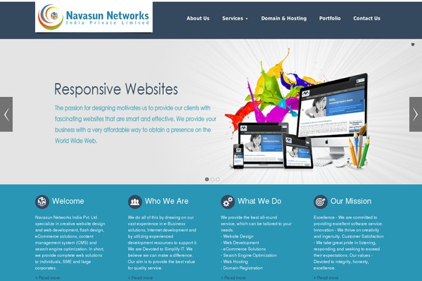 Biznez Lite theme site design template sample