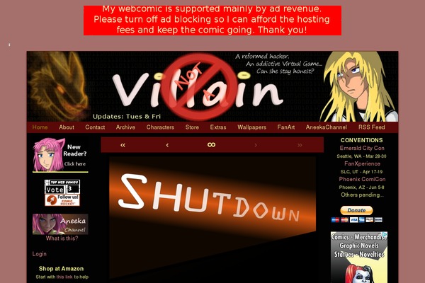 navcomic.com site used Inkblot-master