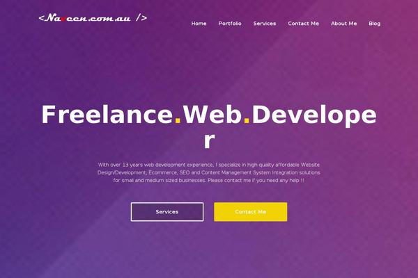 Illdy theme site design template sample