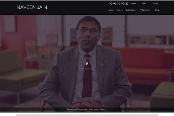 naveenjain.com site used Btheme