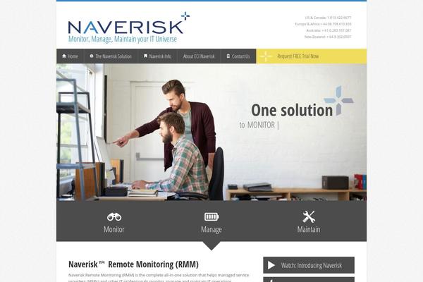 Nevia theme site design template sample