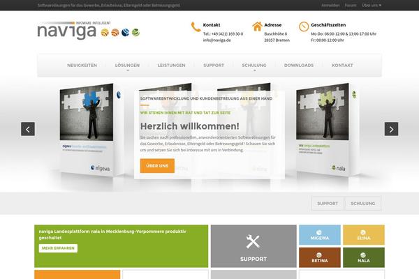 Site using Superfly-menu plugin