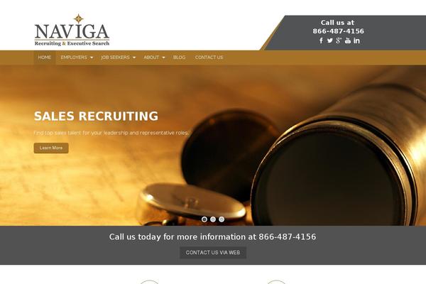 navigarecruiting.com site used AccessPress Pro