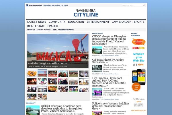 navimumbaicityline.com site used Advanced-newspaper1392