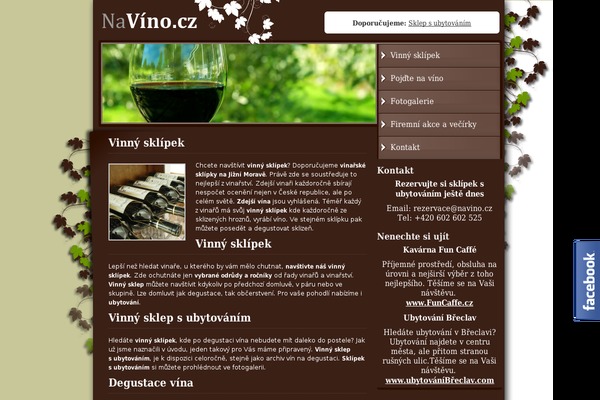 navino.cz site used Navino.cz