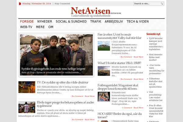 Advanced Newspaper theme site design template sample