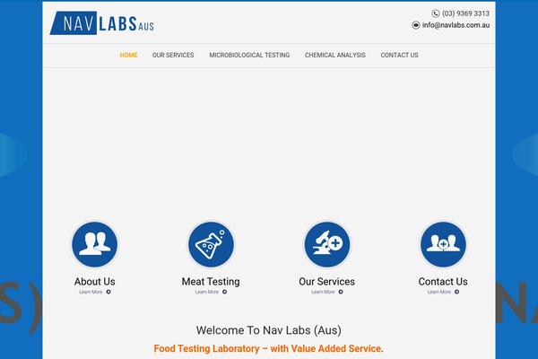 navlabs.com.au site used Cherry Framework