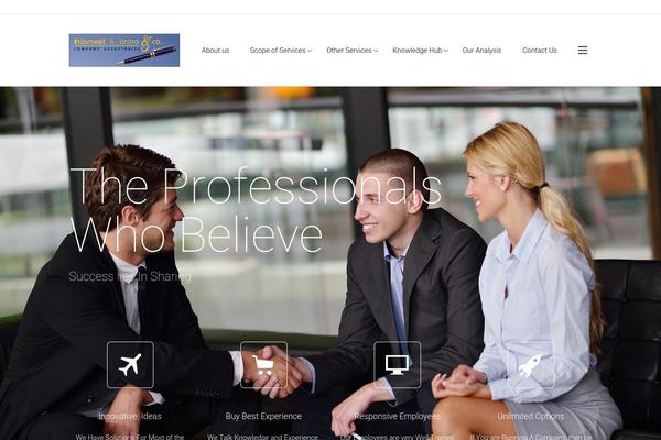 Satellite theme site design template sample
